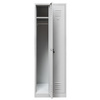 Szafka ubraniowa BHP Mega-M J-60 2 drzwiowa szara S-60 cm G-50 cm H-180 cm skręcana N