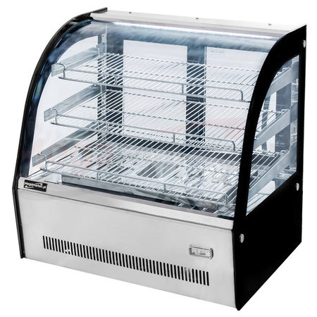 Witryna chłodnicza nastawna Mega-M CLARA MINI S66 S-66 cm G-69 cm inox N