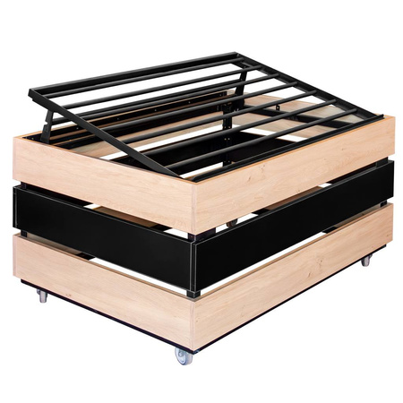 Wyspa na warzywa i owoce Mega-M H-75 cm L-131 cm G-94 cm dąb kraft