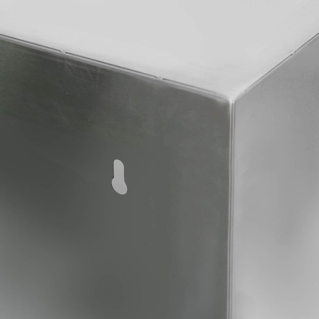 Szafka wisząca ze stali nierdzewnej otwarta Mega-M 80x40x60 cm