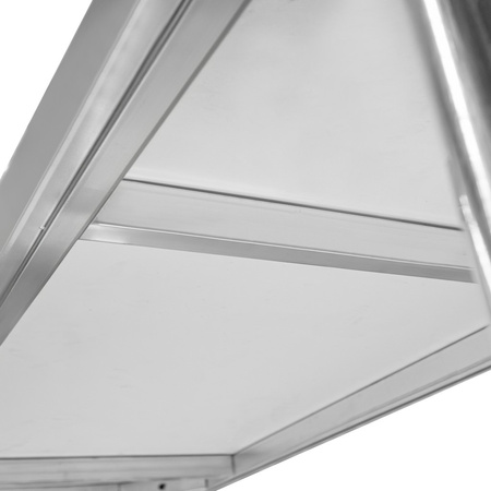 Stół ze stali nierdzewnej centralny z półką Mega-M STANDARD S-150 cm G-70 cm H-85 cm N