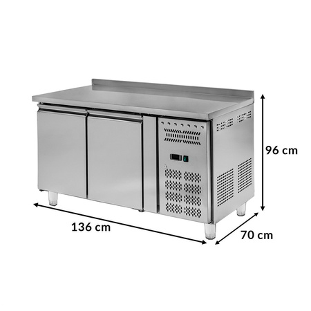 Stół chłodniczy Mega-M STCH/VCH/136/70/R290/R/N