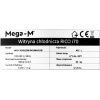Witryna chłodnicza 1-drzwiowa 455L Mega-M RICO i70 oświetlenie LED