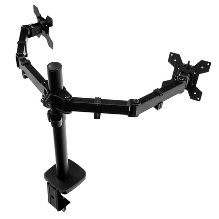 Uchwyt na monitor do biurka FURVERO HK003 13-32" 2 regulowane ramiona czarny