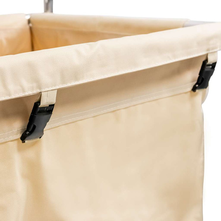 Wózek hotelowy na pranie Mega-M 88x54x89 cm beżowy