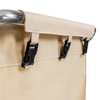 Wózek hotelowy na pranie Mega-M S-62 cm G-60 cm H-95 cm beżowy N
