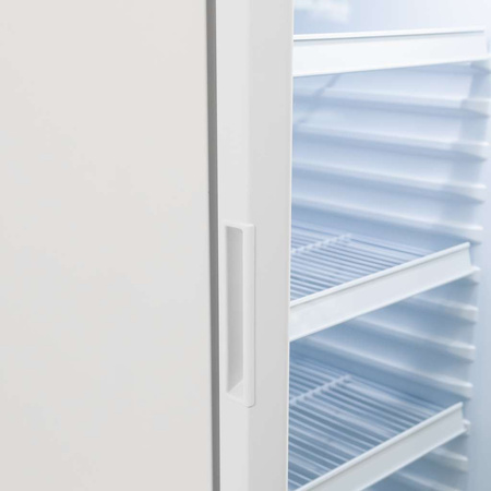 Witryna chłodnicza 1-drzwiowa 240L Mega-M DIEGO i54 White oświetlenie LED