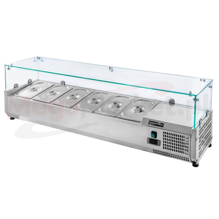 Nadstawka chłodnicza 5xGN 1/4 Mega-M NS/VCH/120/33/R290/N