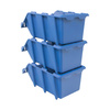 Pojemnik magazynowy Mega-M kuweta warsztatowa XL  plastikowa 265x420x168 mm niebieski N