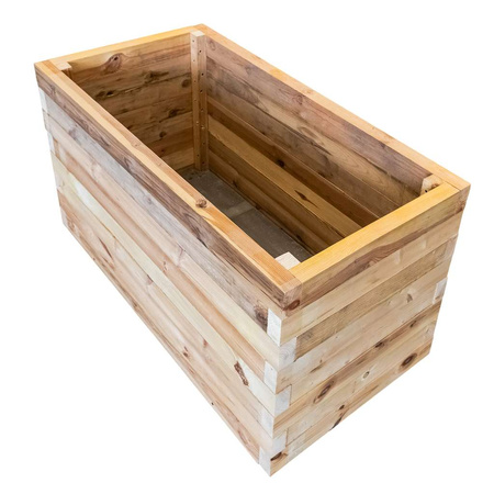 Donica kwiatowa drewniana Mega-M H-74 cm L-120 cm G-60 cm