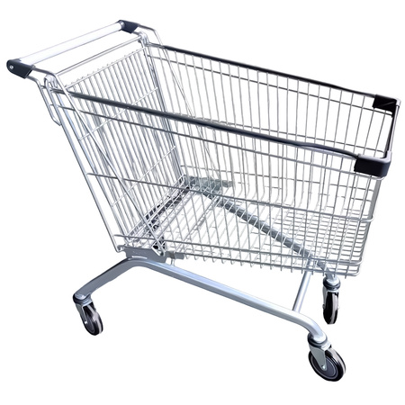 Wózek sklepowy zakupowy Mega-M YR 150 L S-54 cm ZESTAW 20 szt