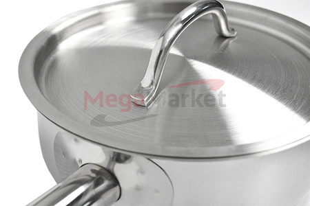 Rondel z pokrywką ze stali nierdzewnej Mega-M 3,8L 20x12 cm