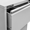 Szafka metalowa kartotekowa Mega-M J-3/S 3 szuflady A4 szara S-46 cm G-62 cm H- 103 cm skręcana N