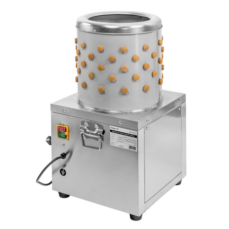 Skubarka do drobiu gołębi i przepiórek Mega-M CH 1-2G/P bęben 30.5 cm 1-2 przepiórki lub 1 gołąb/min 200 W