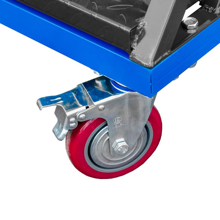 Drabina magazynowa przejezdna pomost magazynowy Mega-M STANDARD H-200 cm 8 stopni