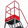 Drabina magazynowa przejezdna Mega-M H-255 cm 10 stopni N