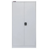 Szafa gospodarcza socjalna Mega-M 2-drzwiowa z półkami S-90 cm szara