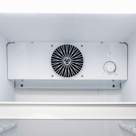 Witryna chłodnicza 1-drzwiowa 280L Mega-M DIEGO i54 White oświetlenie LED