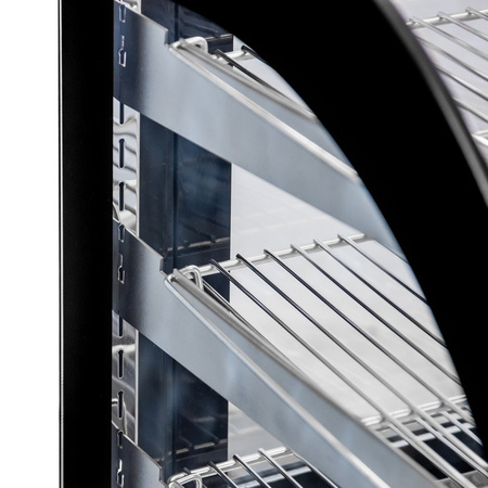 Witryna grzewcza nastawna Mega-M CLARA MINI S120 Inox