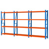 Regał magazynowy 4-półkowy Mega-M FORTIS LIGHT H-200 cm L-585 cm G-60 cm zestaw (3 moduły) N