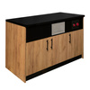 Szafka pod ekspres do kawy Mega-M moduł H-92 cm L-154 cm G-60 cm dąb kraft N