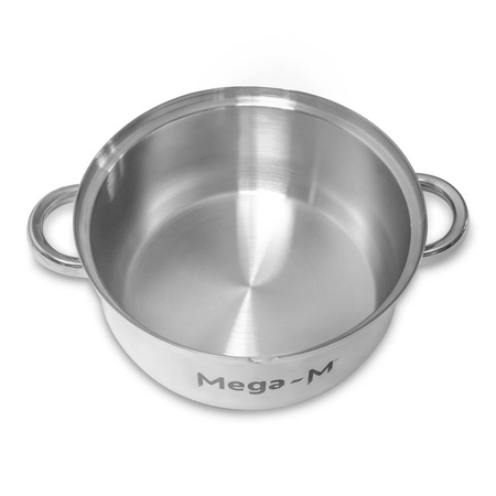 Sokownik parowy Mega-M stal nierdzewna 8l N