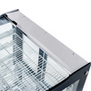Witryna grzewcza nastawna Mega-M ELSA MINI  S66H S-66 cm G-53 cm H-69 cm inox N