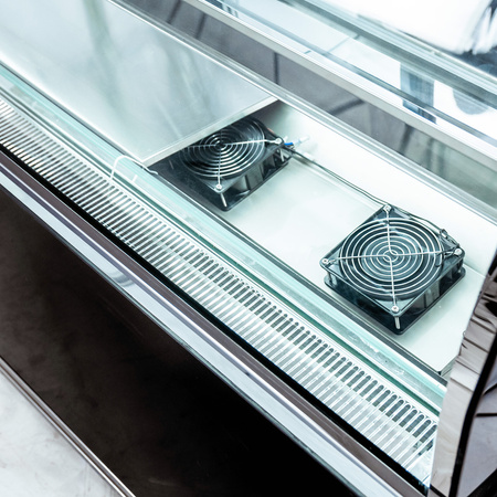 Witryna cukiernicza Mega-M CLARA S120 black