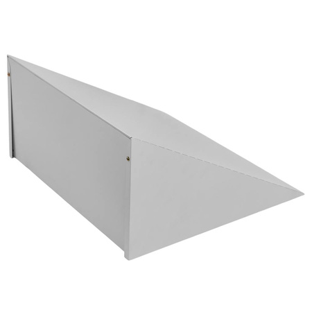 Daszek skośny do szafki BHP 60 Mega-M szary 60x50x20 cm