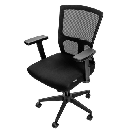 Fotel biurowy obrotowy FURVERO Aero czarny