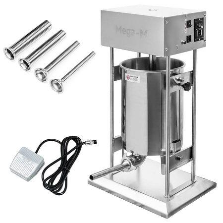 Nadziewarka do kiełbas elektryczna Mega-M 20L moc 300 W