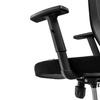 Fotel biurowy obrotowy FURVERO Norma BM/A1D/L1D czarny spełnia wymogi BHP