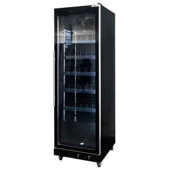 Witryna chłodnicza 1-drzwiowa 600L Mega-M DIEGO R62 Prestige black oświetlenie LED