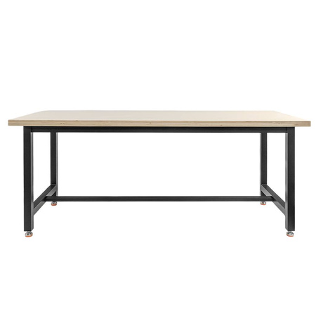 Stół warsztatowy Mega-M S-200 cm G-75 cm H-80 cm grafit