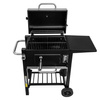 Grill ogrodowy węglowy Mega-M 1x stolik boczny 42x30 N