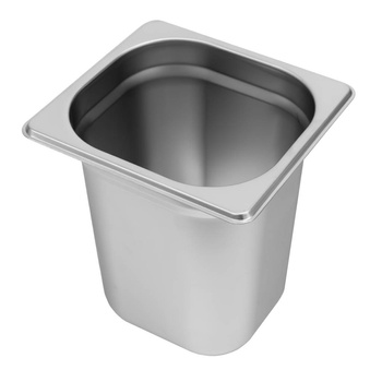 Pojemnik GN 1/6 ze stali nierdzewnej Mega-M 17,6x16,2x20 cm