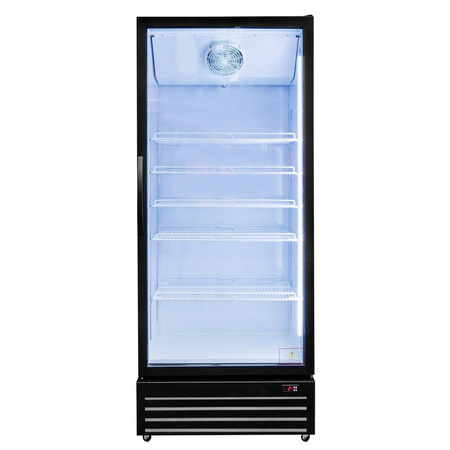 Witryna chłodnicza 1-drzwiowa 610L Mega-M DIEGO S83 oświetlenie LED
