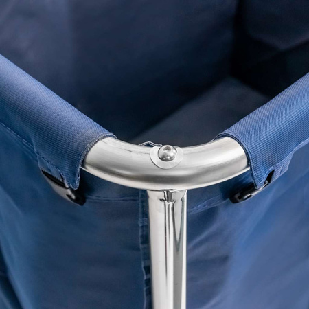 Wózek hotelowy na pranie Mega-M 90x65x83.5 cm niebieski