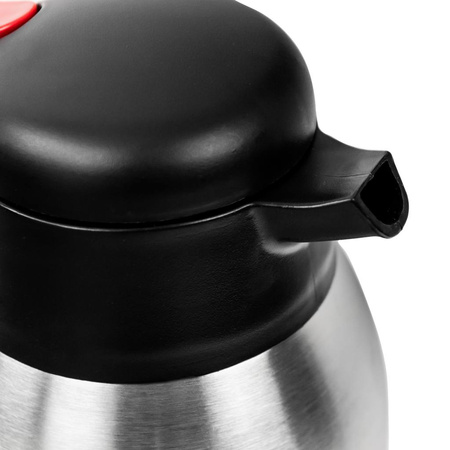 Termos konferencyjny stołowy z przyciskiem Mega-M 1,5l stal nierdzewna