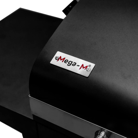 Grill ogrodowy węglowy Mega-M 2x stolik boczny 42x30 N