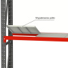 Regał magazynowy 4-półkowy Mega-M FORTIS H-200 cm L-158,5 cm G-50 cm moduł dostawny N