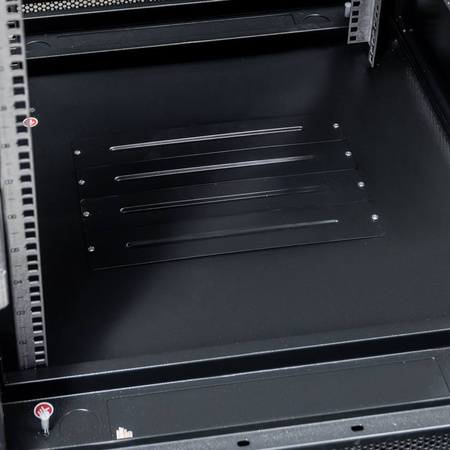 Szafa Rack Mega-M 19" 28U 600x800 stojąca czarny N