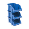 Pojemnik magazynowy Mega-M kuweta warsztatowa S plastikowa 155x250x120 mm niebieski N