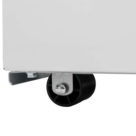 Witryna chłodnicza 1-drzwiowa 240L Mega-M DIEGO i54 White oświetlenie LED