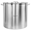Garnek gastronomiczny wysoki z pokrywką Mega-M PRO 170l śr. 60 cm x h 60 cm N
