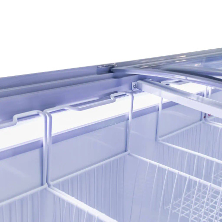 Zamrażarka skrzyniowa przeszklona 430L Mega-M YETI X180