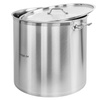 Garnek gastronomiczny wysoki z pokrywką Mega-M PRO 130l śr. 55 cm x h 55 cm N