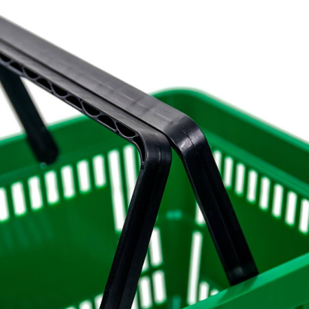 Koszyk sklepowy zakupowy Mega-M zielony