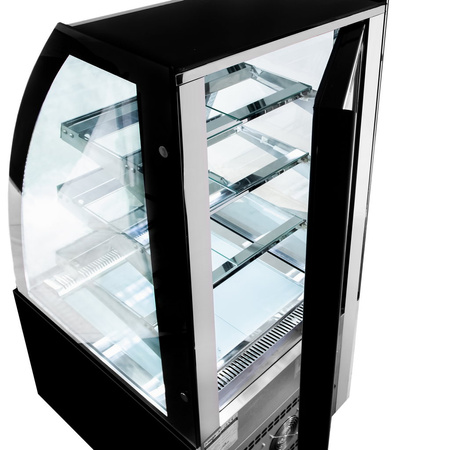 Witryna cukiernicza Mega-M CLARA S60 black