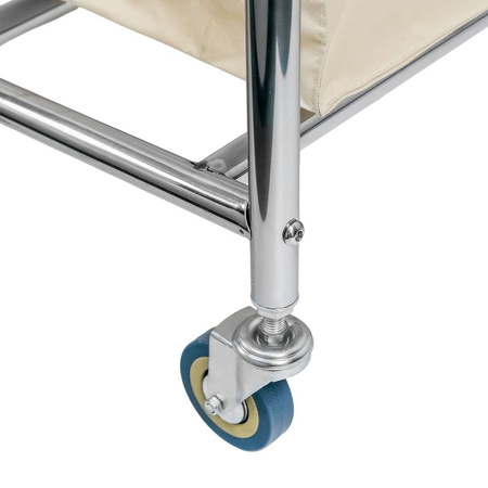 Wózek hotelowy na pranie Mega-M 88x54x89 cm beżowy